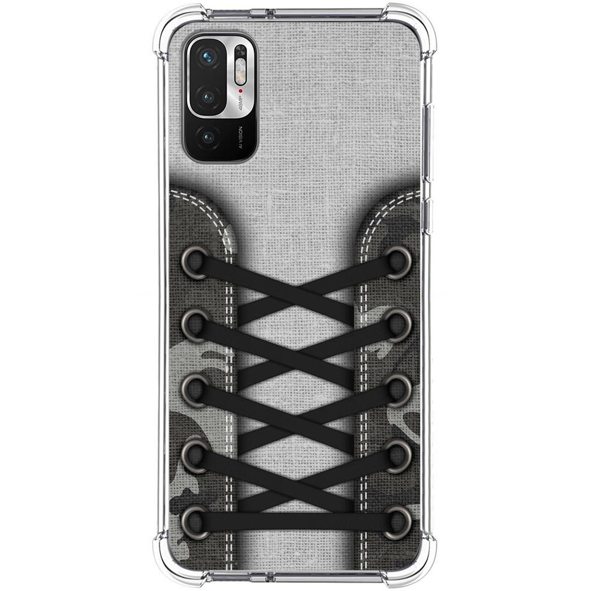 Funda Silicona Antigolpes para Xiaomi Redmi Note 10 5G / POCO M3 Pro 5G diseño Zapatillas 16 Dibujos