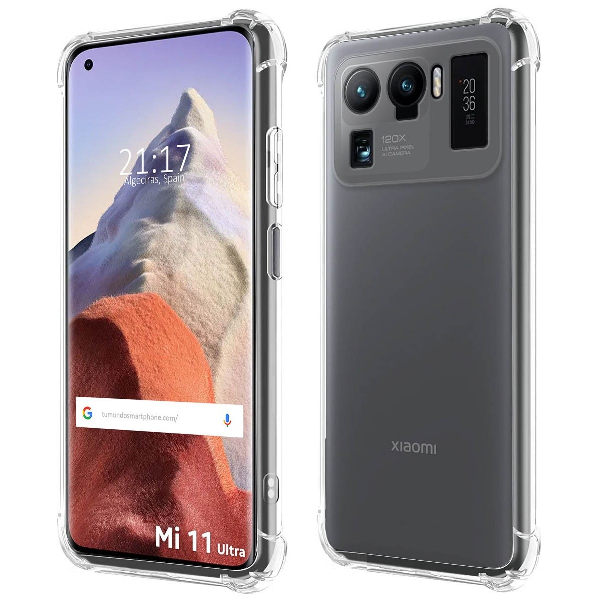 Funda Gel Tpu Antigolpes Transparente para Xiaomi Mi 11 Ultra 5G