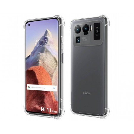 Funda Gel Tpu Antigolpes Transparente para Xiaomi Mi 11 Ultra 5G