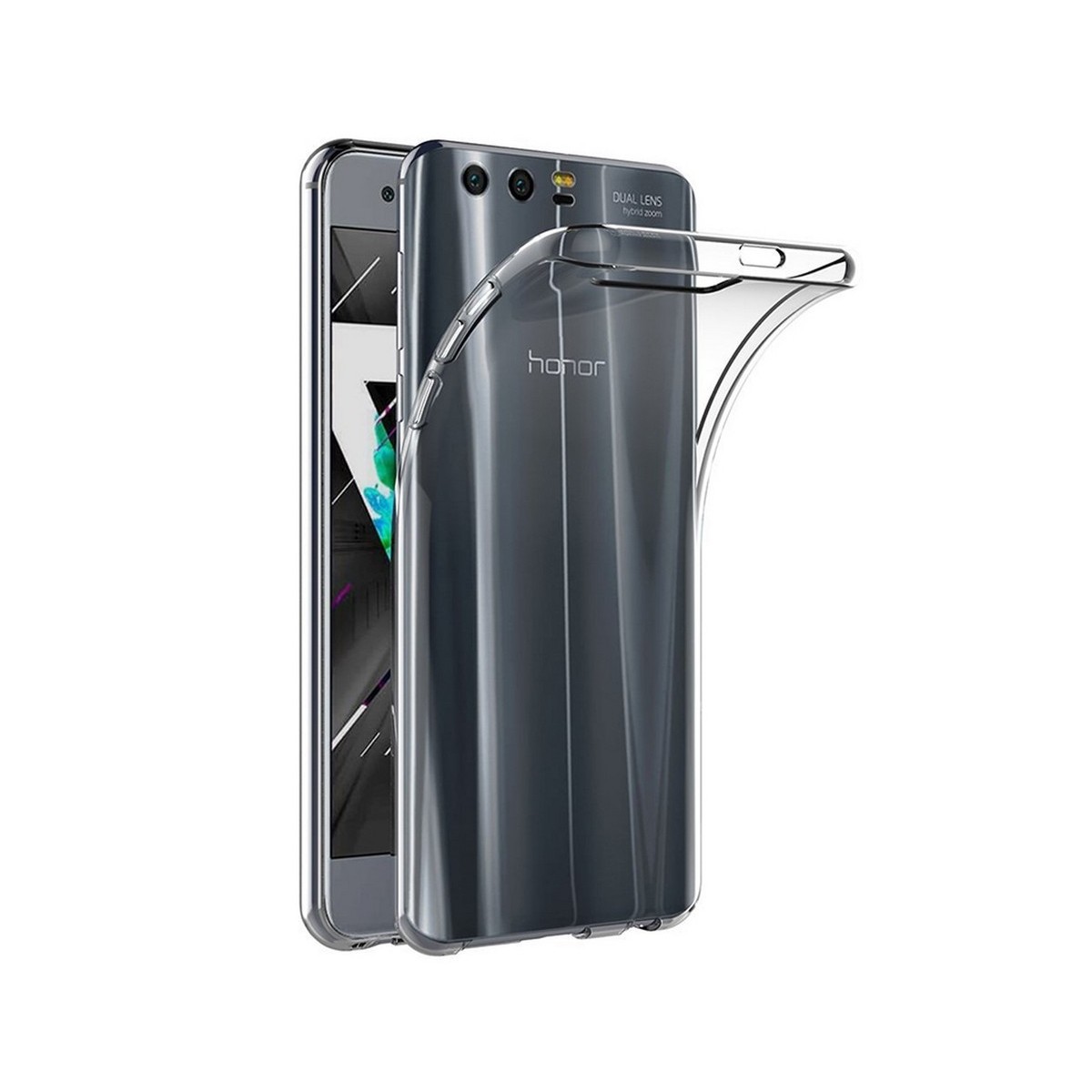 Funda Gel Tpu Fina Ultra-Thin 0,3mm Transparente para Huawei Honor 9