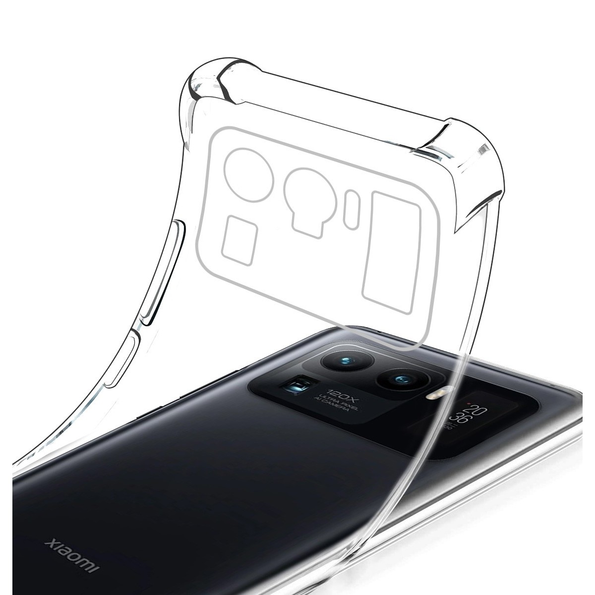 Funda Gel Tpu Antigolpes Transparente para Xiaomi Mi 11 Ultra 5G
