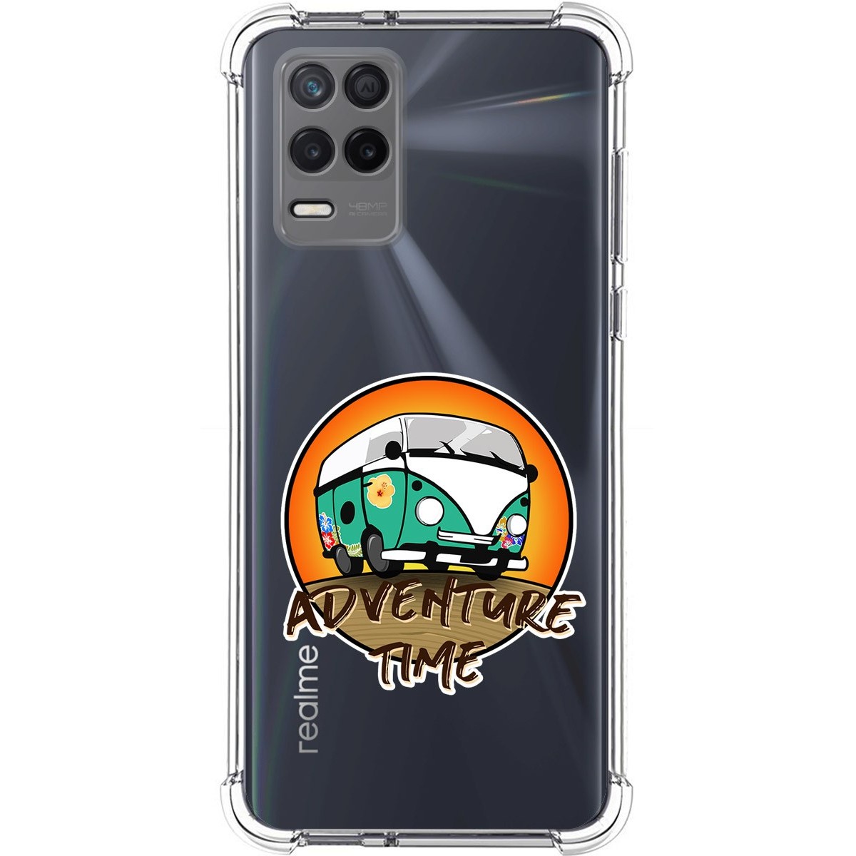 Funda Silicona Antigolpes para Realme 8 5G / Narzo 30 5G diseño Adventure Time Dibujos