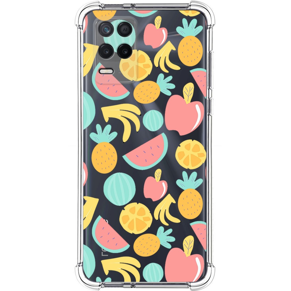 Funda Silicona Antigolpes para Realme 8 5G / Narzo 30 5G diseño Frutas 02 Dibujos