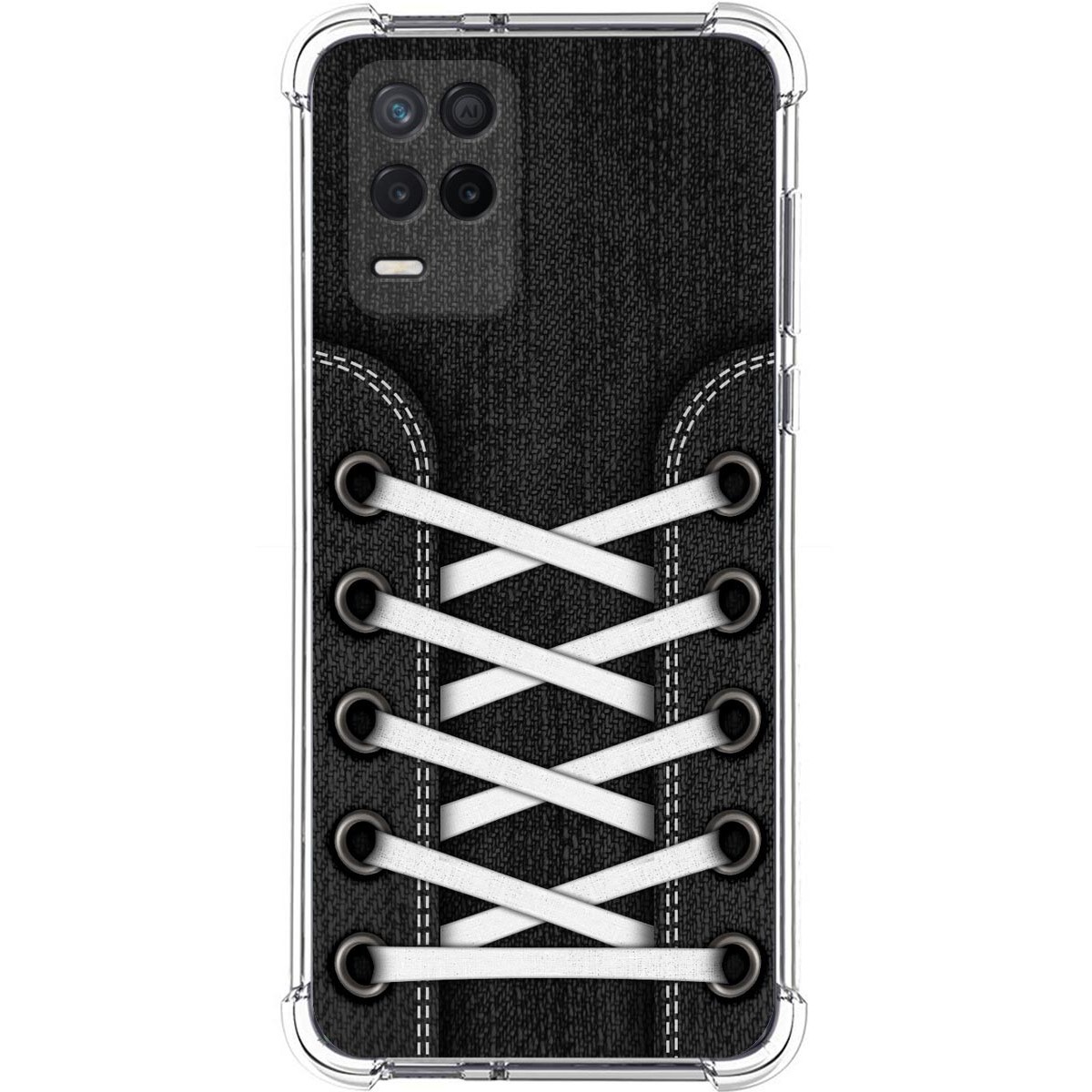 Funda Silicona Antigolpes para Realme 8 5G / Narzo 30 5G diseño Zapatillas 02 Dibujos
