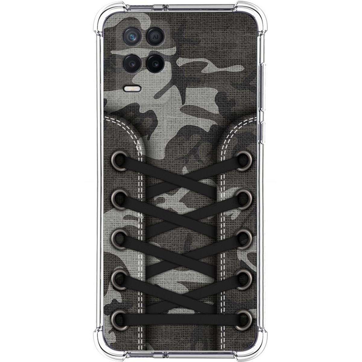 Funda Silicona Antigolpes para Realme 8 5G / Narzo 30 5G diseño Zapatillas 15 Dibujos