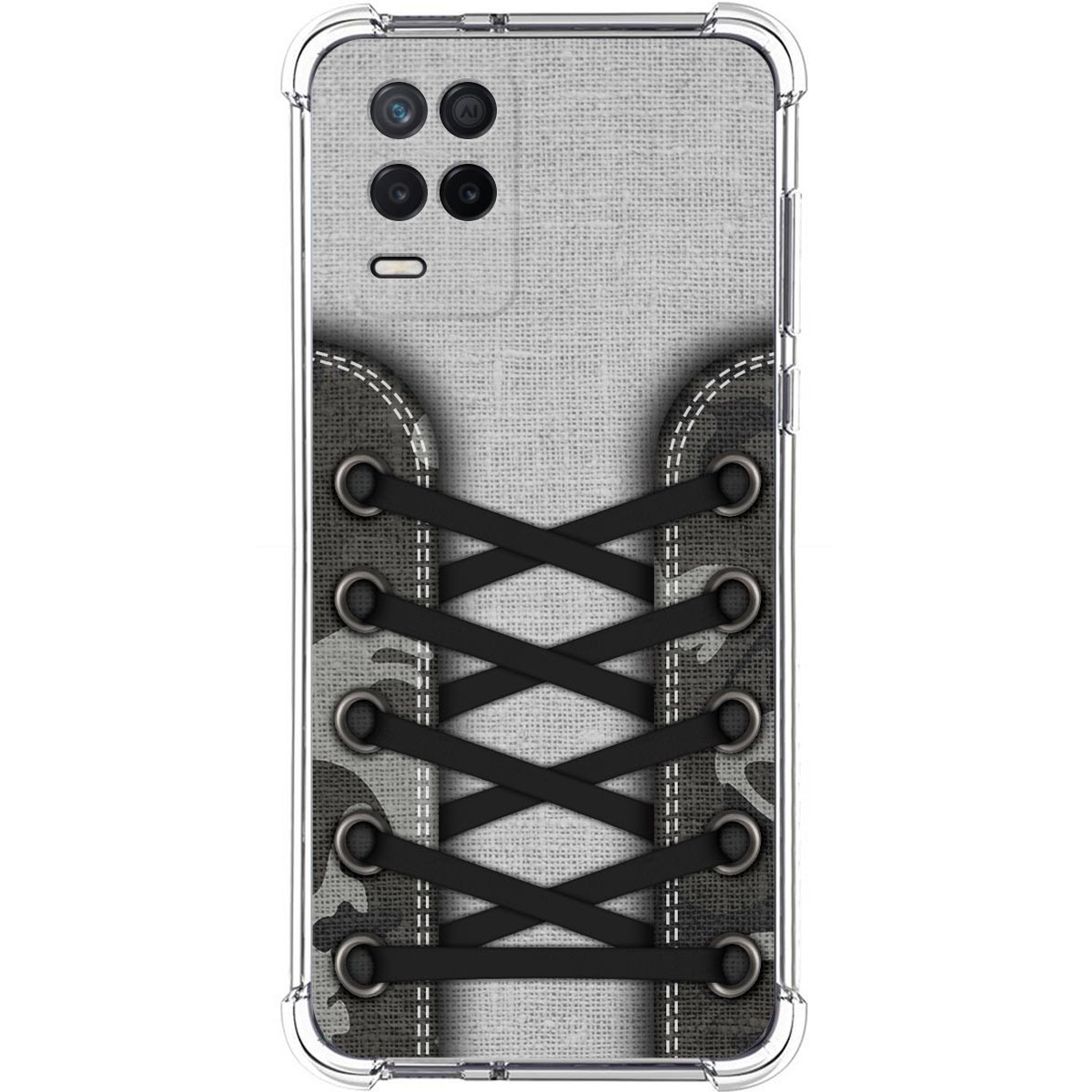 Funda Silicona Antigolpes para Realme 8 5G / Narzo 30 5G diseño Zapatillas 16 Dibujos