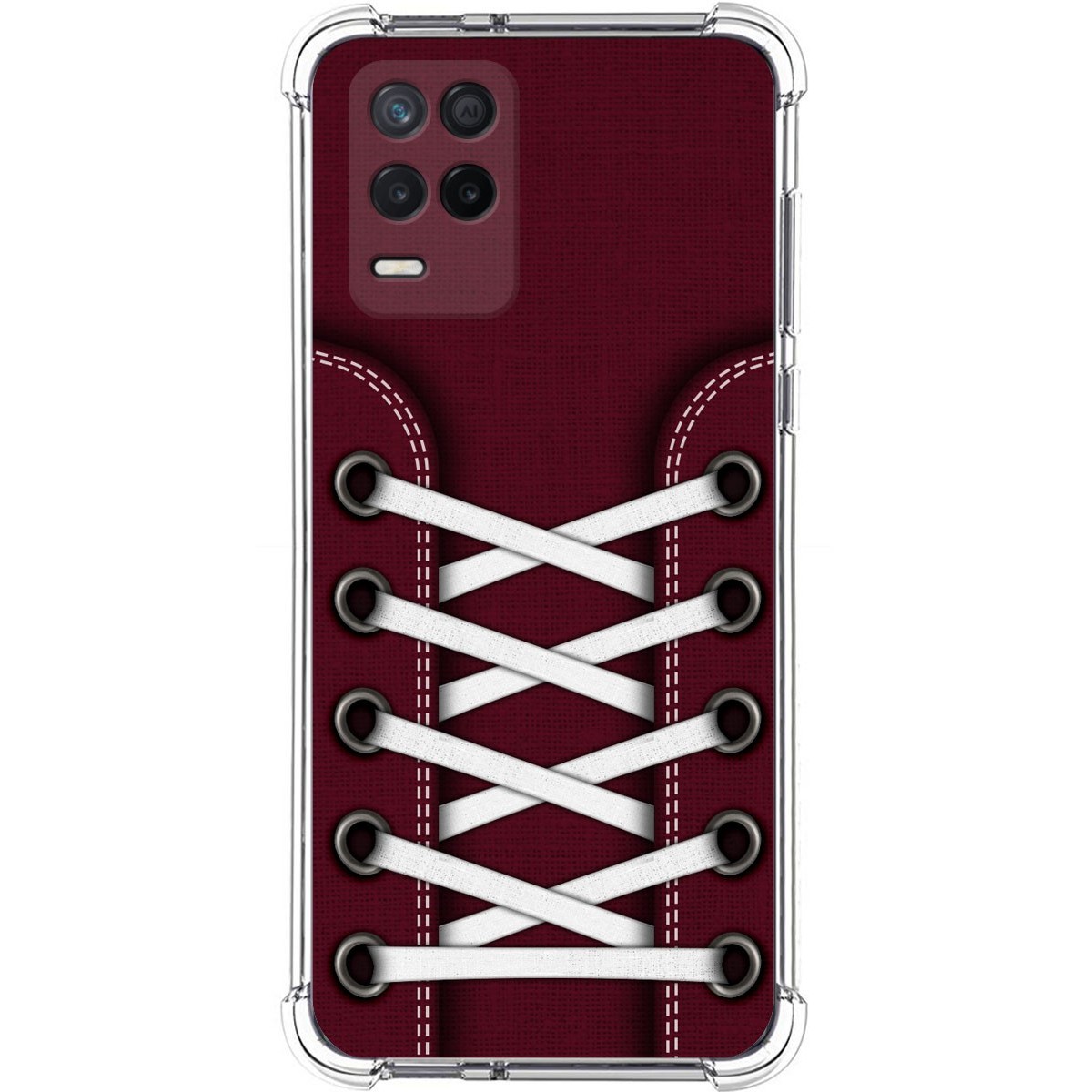 Funda Silicona Antigolpes para Realme 8 5G / Narzo 30 5G diseño Zapatillas 17 Dibujos