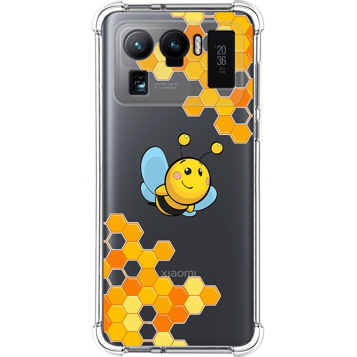 Funda Silicona Antigolpes para Xiaomi Mi 11 Ultra 5G diseño Abeja Dibujos