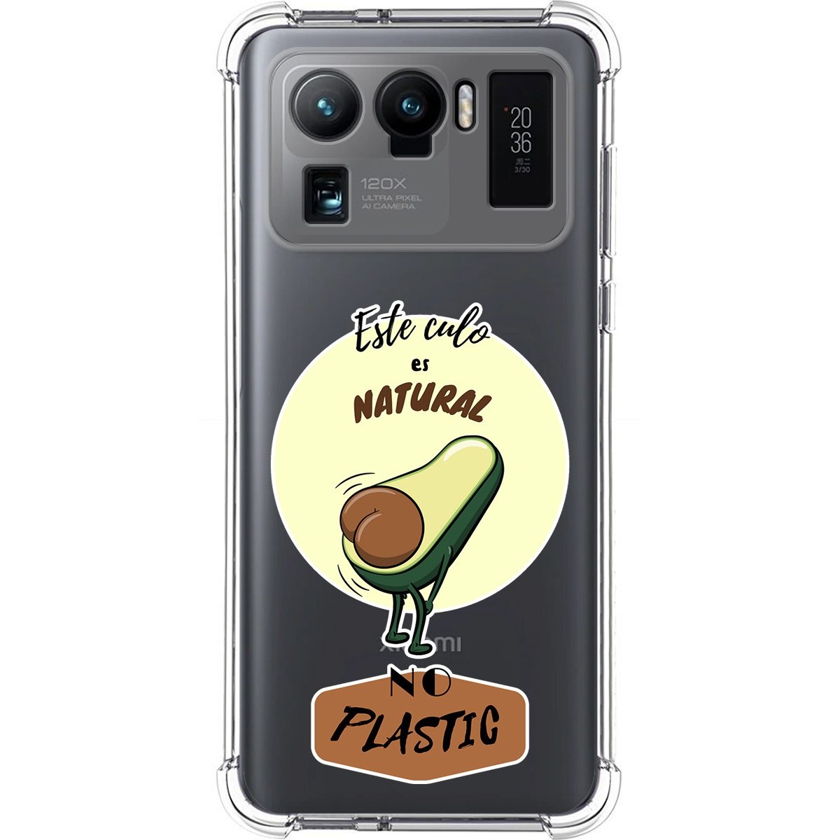 Funda Silicona Antigolpes para Xiaomi Mi 11 Ultra 5G diseño Culo Natural Dibujos