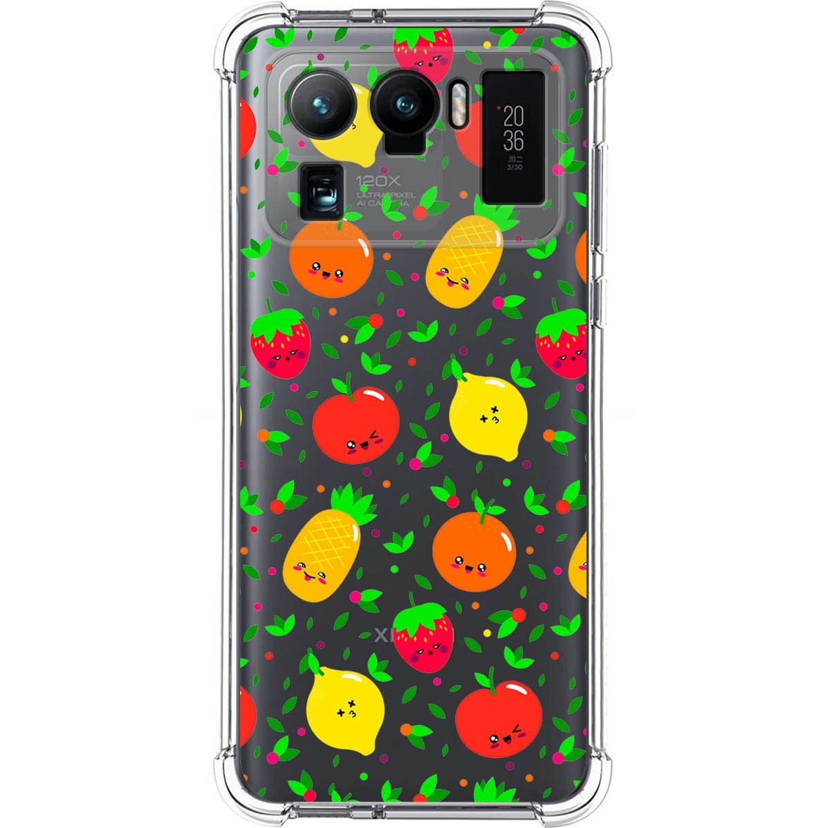 Funda Silicona Antigolpes para Xiaomi Mi 11 Ultra 5G diseño Frutas 01 Dibujos