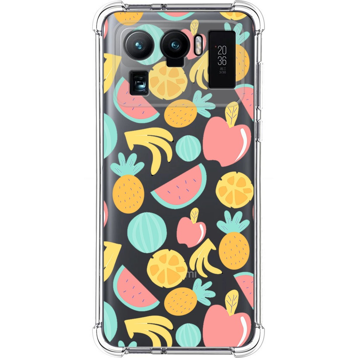 Funda Silicona Antigolpes para Xiaomi Mi 11 Ultra 5G diseño Frutas 02 Dibujos