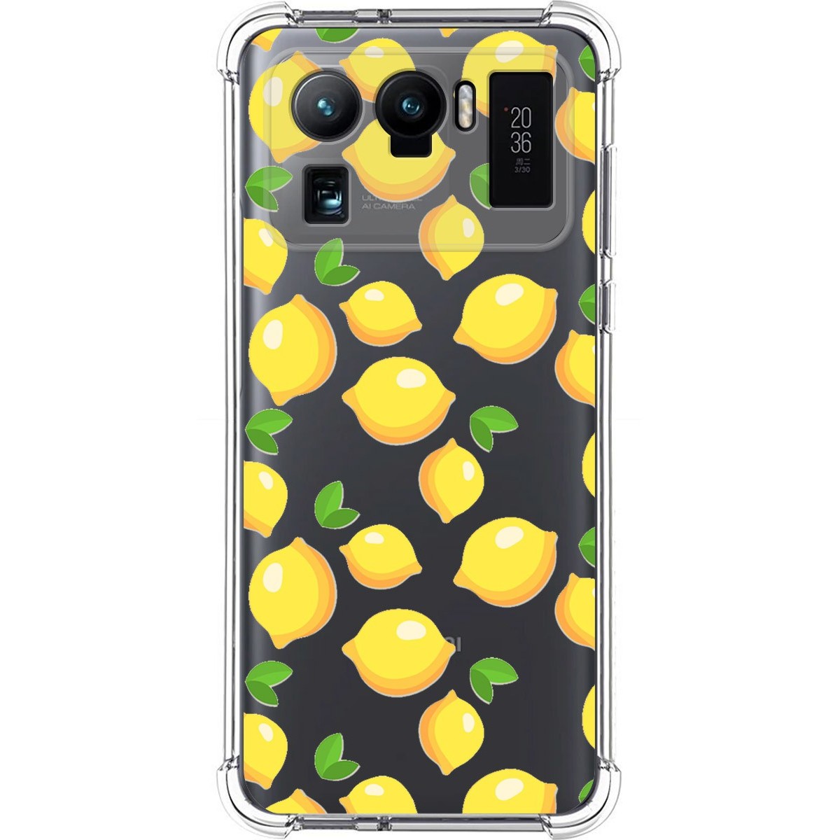 Funda Silicona Antigolpes para Xiaomi Mi 11 Ultra 5G diseño Limones Dibujos