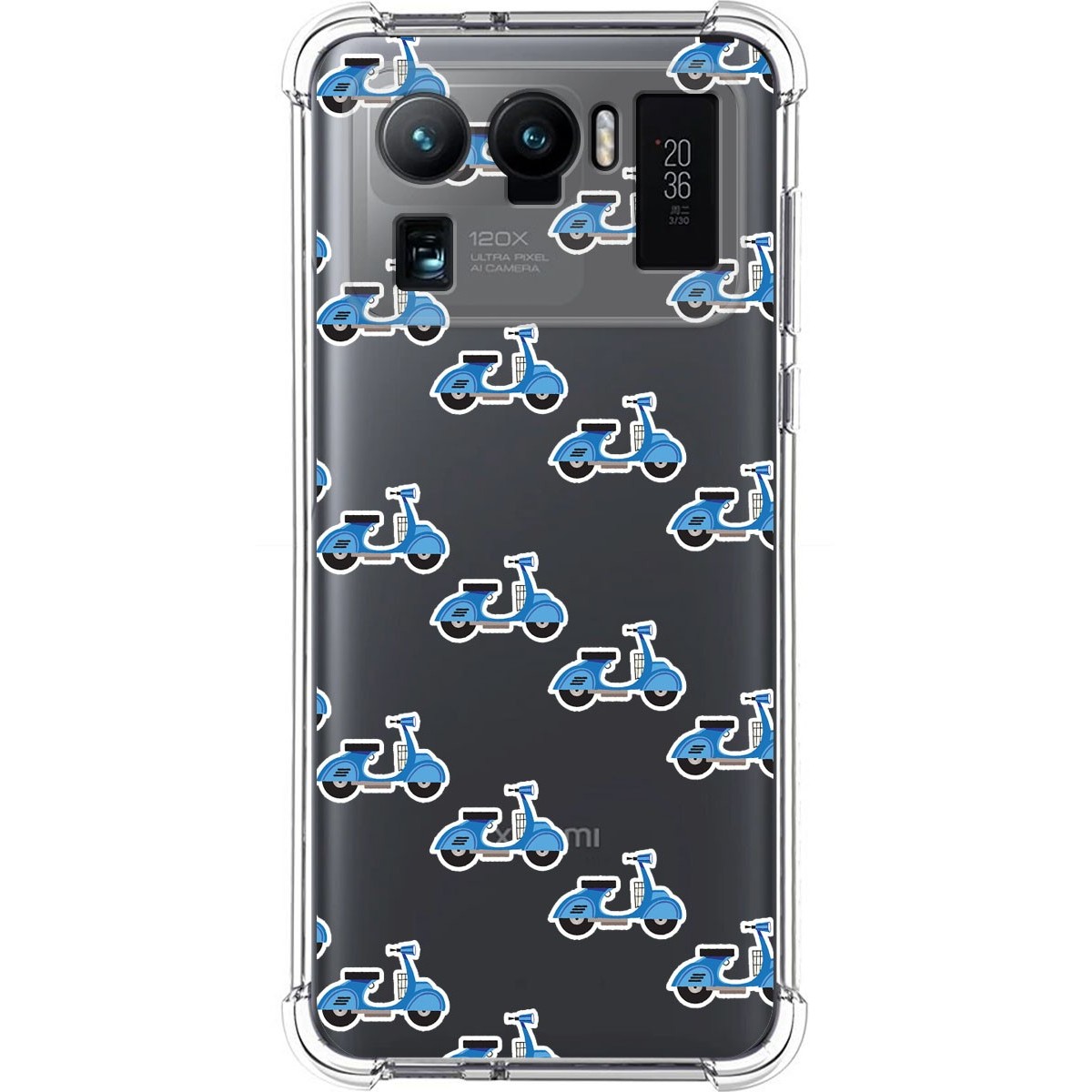 Funda Silicona Antigolpes para Xiaomi Mi 11 Ultra 5G diseño Scooter Dibujos