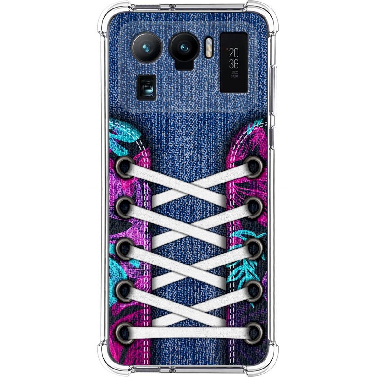 Funda Silicona Antigolpes para Xiaomi Mi 11 Ultra 5G diseño Zapatillas 06 Dibujos