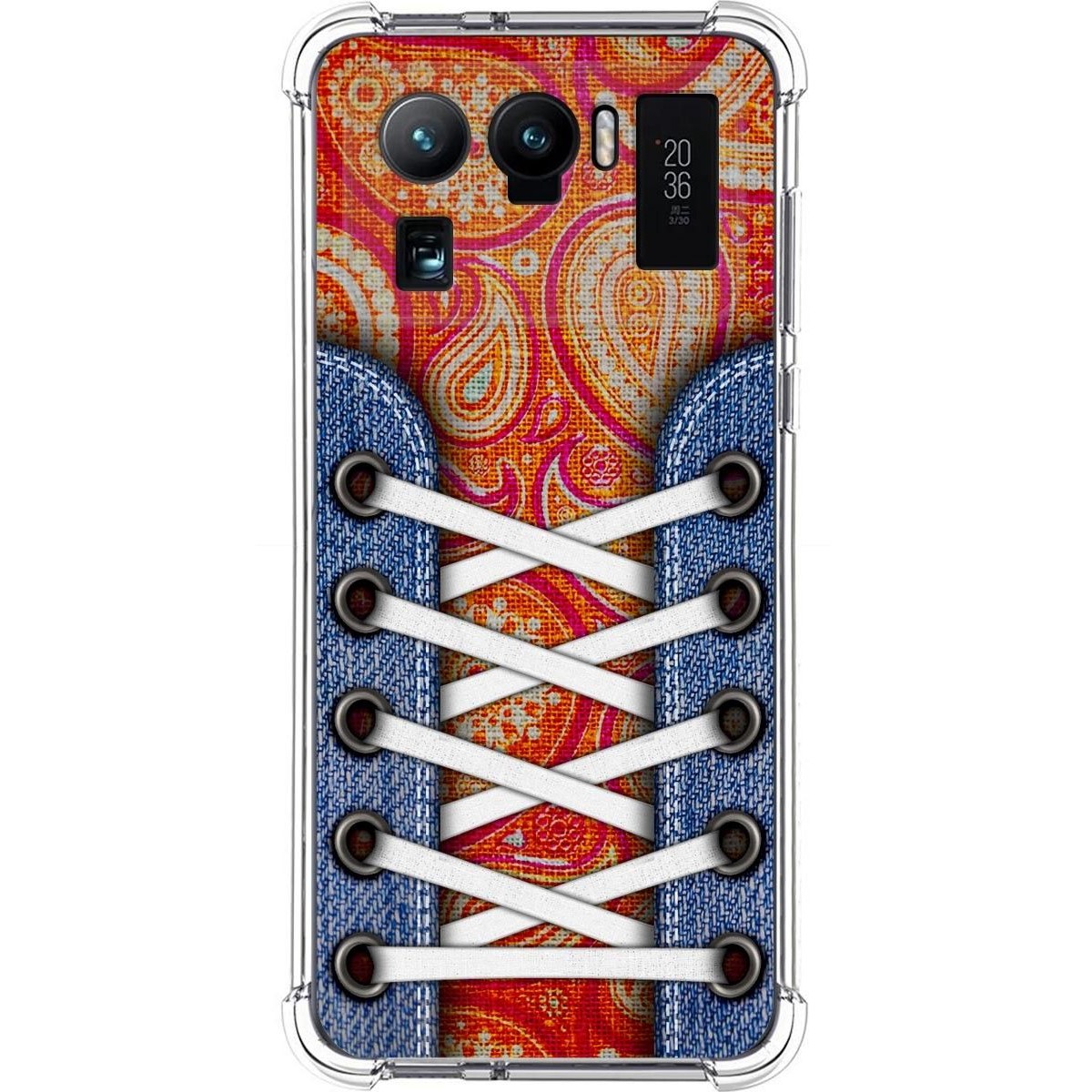 Funda Silicona Antigolpes para Xiaomi Mi 11 Ultra 5G diseño Zapatillas 10 Dibujos