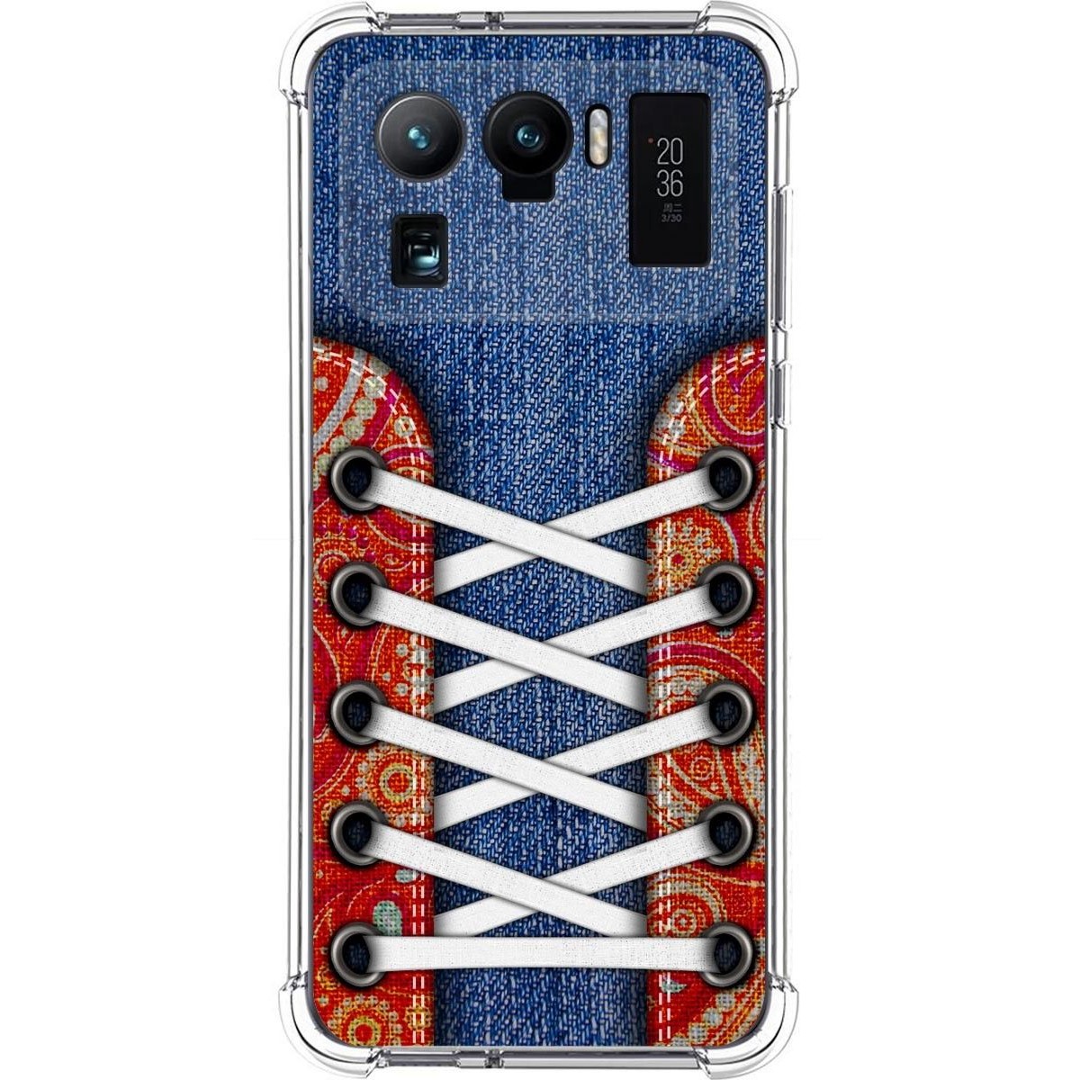 Funda Silicona Antigolpes para Xiaomi Mi 11 Ultra 5G diseño Zapatillas 11 Dibujos