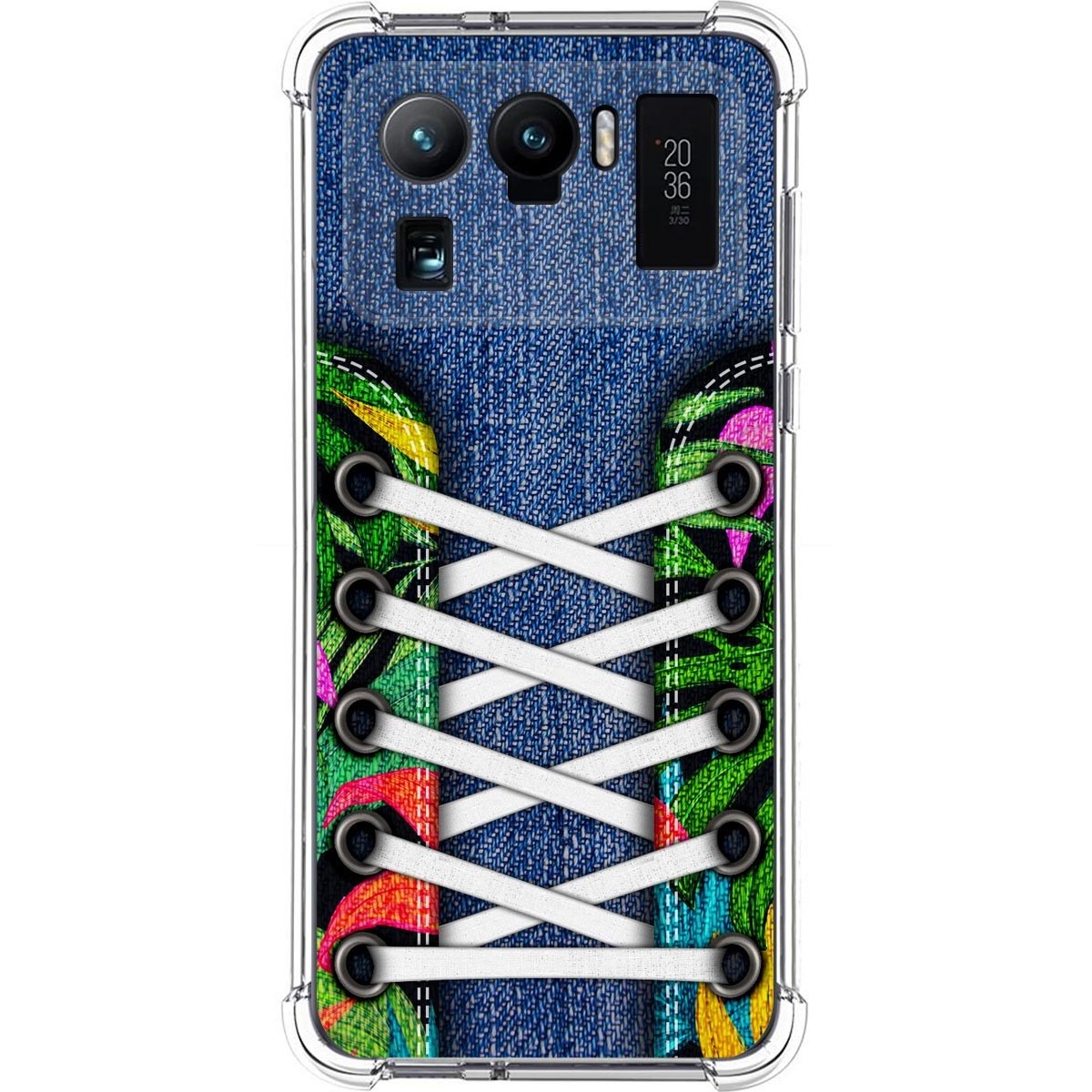 Funda Silicona Antigolpes para Xiaomi Mi 11 Ultra 5G diseño Zapatillas 13 Dibujos