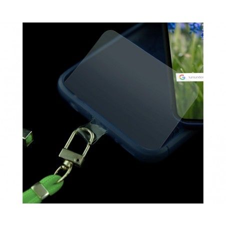 Adaptador Universal con Cordón para Funda de Móvil Colgante color Verde