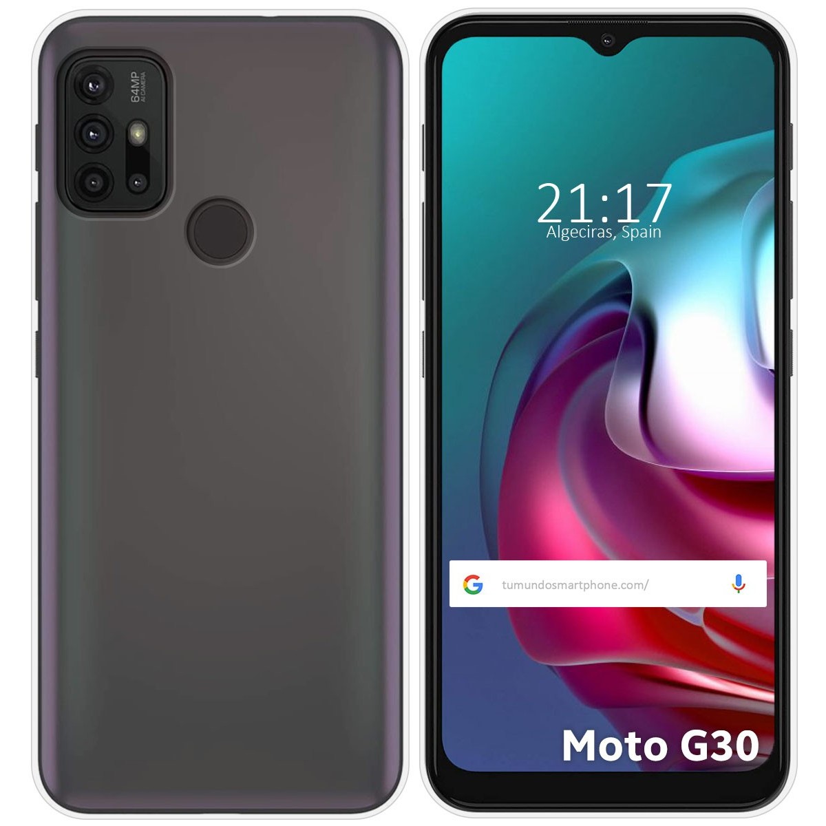 Funda Silicona Gel TPU Transparente para Motorola Moto G10 / G20 / G30