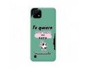 Funda Silicona Líquida Verde para Realme C21 diseño Vaca Dibujos