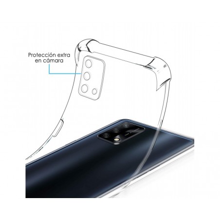 Funda Gel Tpu Antigolpes Transparente para Oppo A74 4G