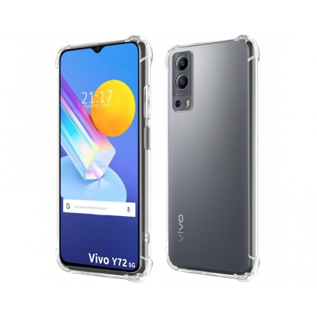 Funda Gel Tpu Antigolpes Transparente para Vivo Y52 5G / Y72 5G