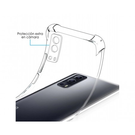 Funda Gel Tpu Antigolpes Transparente para Vivo Y52 5G / Y72 5G