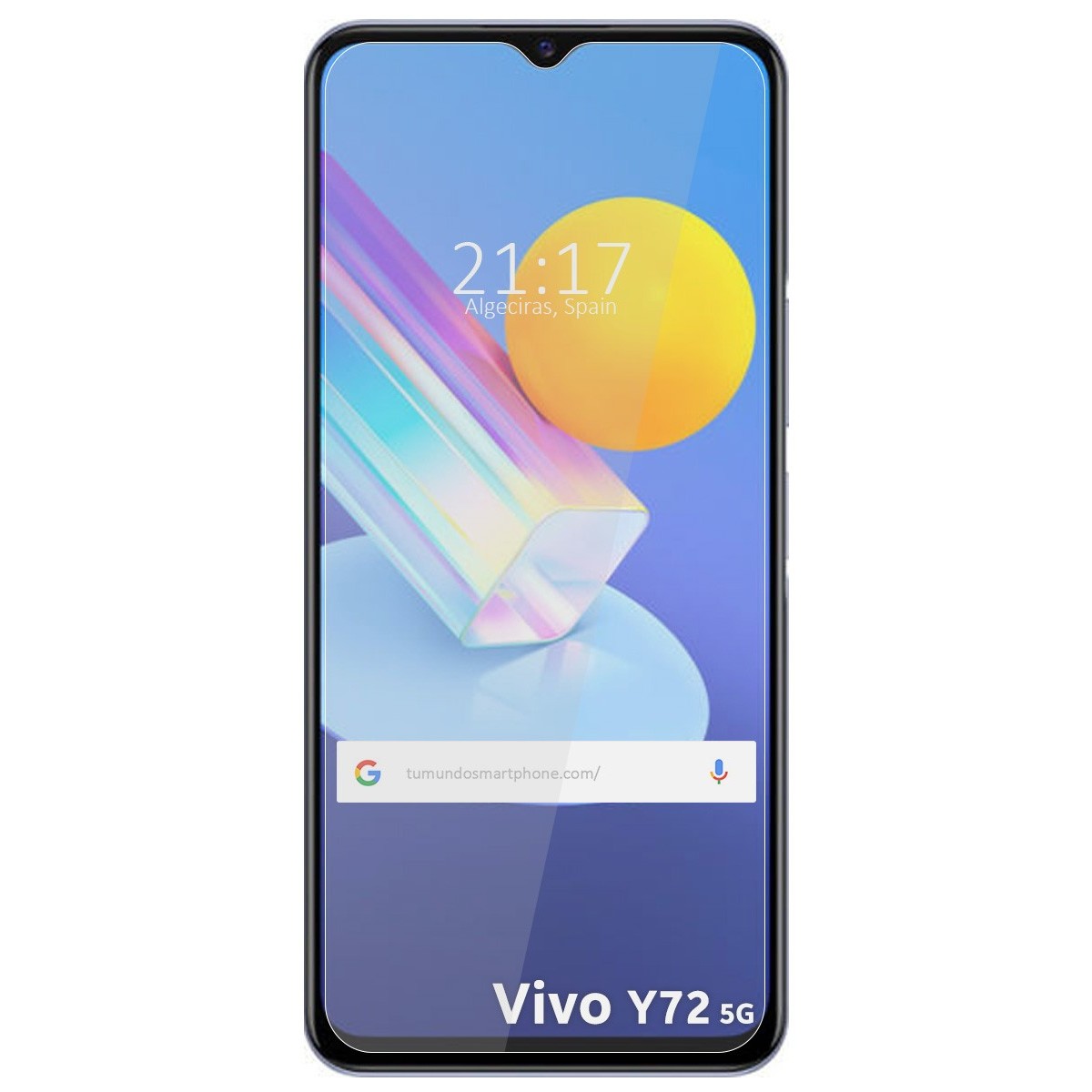 Protector Cristal Templado para Vivo Y52 5G / Y72 5G Vidrio