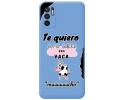 Funda Silicona Líquida Azul para Xiaomi Redmi Note 10 5G / POCO M3 Pro 5G diseño Vaca Dibujos