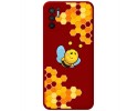 Funda Silicona Líquida Roja para Xiaomi Redmi Note 10 5G / POCO M3 Pro 5G diseño Abeja Dibujos