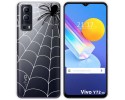Funda Gel Transparente para Vivo Y52 5G / Y72 5G diseño Araña Dibujos