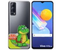 Funda Gel Transparente para Vivo Y52 5G / Y72 5G diseño Coco Dibujos