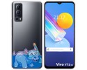 Funda Gel Transparente para Vivo Y52 5G / Y72 5G diseño Hipo Dibujos