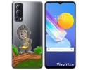 Funda Gel Transparente para Vivo Y52 5G / Y72 5G diseño Mono Dibujos