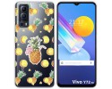 Funda Gel Transparente para Vivo Y52 5G / Y72 5G diseño Piña Dibujos