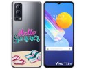 Funda Gel Transparente para Vivo Y52 5G / Y72 5G diseño Summer Dibujos