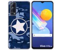 Funda Gel Tpu para Vivo Y52 5G / Y72 5G diseño Camuflaje 03 Dibujos