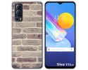 Funda Gel Tpu para Vivo Y52 5G / Y72 5G diseño Ladrillo 01 Dibujos