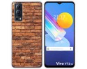 Funda Gel Tpu para Vivo Y52 5G / Y72 5G diseño Ladrillo 04 Dibujos