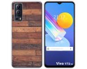 Funda Gel Tpu para Vivo Y52 5G / Y72 5G diseño Madera 03 Dibujos