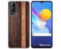 Funda Gel Tpu para Vivo Y52 5G / Y72 5G diseño Madera 05 Dibujos