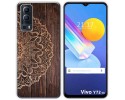 Funda Gel Tpu para Vivo Y52 5G / Y72 5G diseño Madera 06 Dibujos