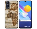 Funda Gel Tpu para Vivo Y52 5G / Y72 5G diseño Madera 07 Dibujos