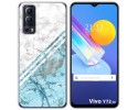 Funda Gel Tpu para Vivo Y52 5G / Y72 5G diseño Mármol 02 Dibujos