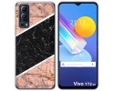 Funda Gel Tpu para Vivo Y52 5G / Y72 5G diseño Mármol 07 Dibujos