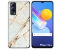Funda Gel Tpu para Vivo Y52 5G / Y72 5G diseño Mármol 13 Dibujos