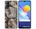 Funda Gel Tpu para Vivo Y52 5G / Y72 5G diseño Mármol 14 Dibujos
