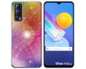 Funda Gel Tpu para Vivo Y52 5G / Y72 5G diseño Abstracto Dibujos