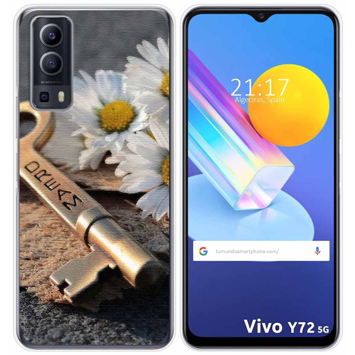 Funda Gel Tpu para Vivo Y52 5G / Y72 5G diseño Dream Dibujos