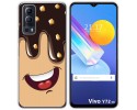Funda Gel Tpu para Vivo Y52 5G / Y72 5G diseño Helado Chocolate Dibujos